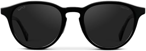 WearMe Pro WMP Eyewear – Men’s Round Performance Golf Sunglasses: Polarized, Anti-Reflective Lenses and Non-Slip Nose Pads