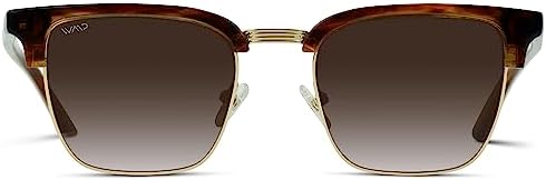 WearMe Pro Polarized Semi-Frameless Rectangular Sunglasses