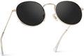 WearMe Pro - Reflective Round Fashion Sunglasses