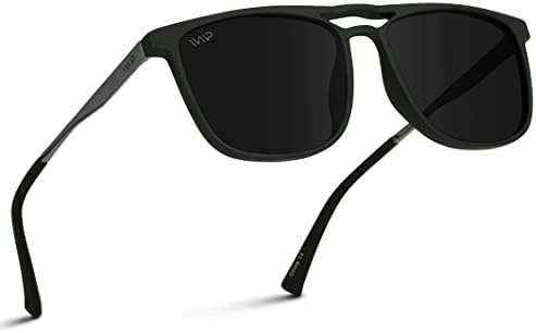 Premium polarized dual-rod sunglasses for men and women, protecting against UVA and UVB rays.