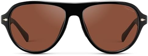 WearMe Pro Women's Polarized Aviator Sunglasses - Rounded Style for Tennis & Pickleball | Anti-Glare Lens, Flattering Fit