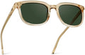 WearMe Pro Polarized Classic Retro Square Unisex Sunglasses