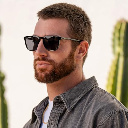 WearMe Pro - Polarized Square Modern Men's Sunglasses