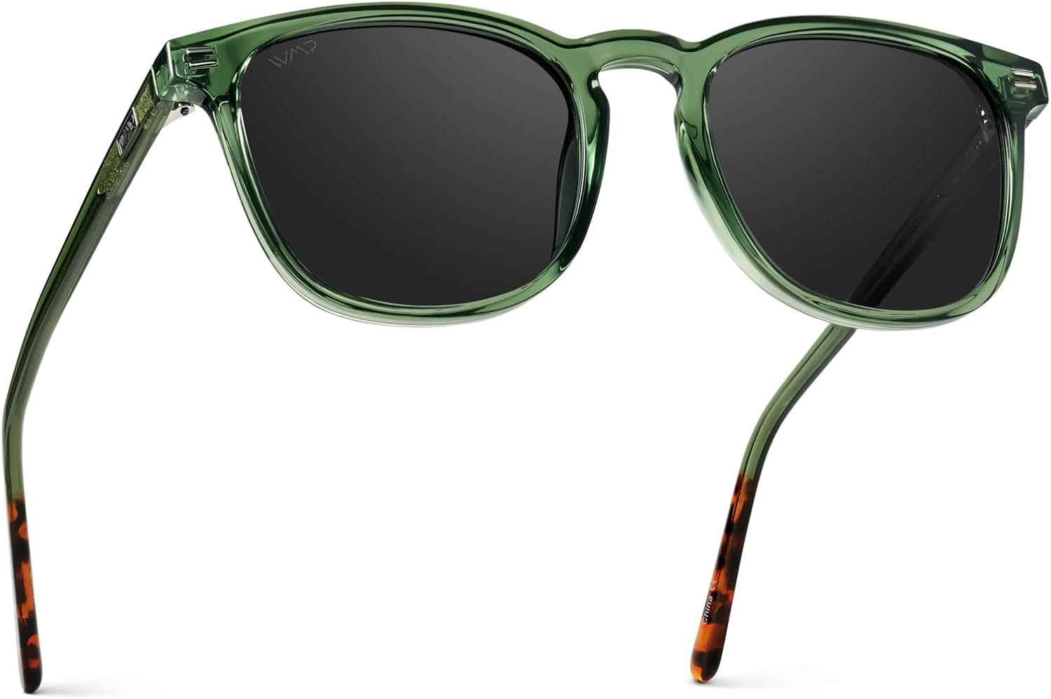 WearMe Pro WMP Eyeglasses - Men's Polarized Modern Round/Square Sunglasses