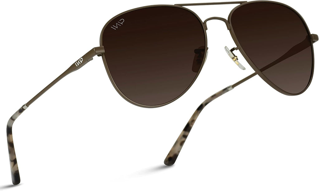 WearMe Pro - Polarized Aviator Style Classic Aviator Sunglasses
