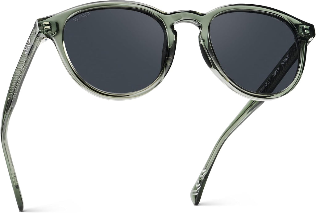 WearMe Pro WMP Eyewear – Men’s Round Performance Golf Sunglasses: Polarized, Anti-Reflective Lenses and Non-Slip Nose Pads